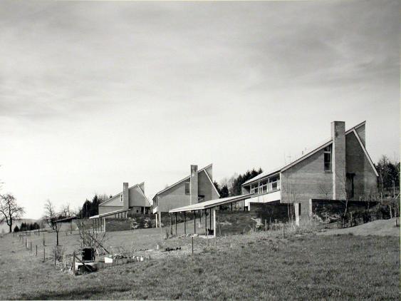Architekt  Ernst Giesel + Familie ; Einfamilienhaus-Überbauung