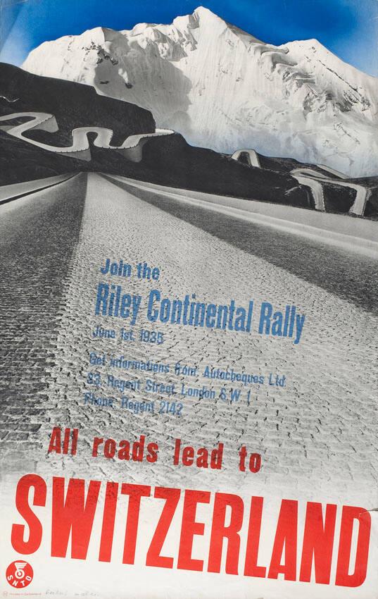 Join the Riley Continental Rally - All roads lead to Switzerland