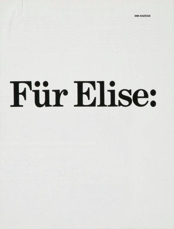 Für Elise: