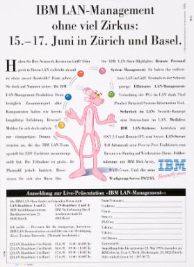IBM LAN-Management ohne viel Zirkus: 15. - 17. Juni in Zürich und in Basel.