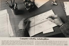 Computer vernichten Arbeitsplätze. - Computer schaffen Arbeitsplätze.