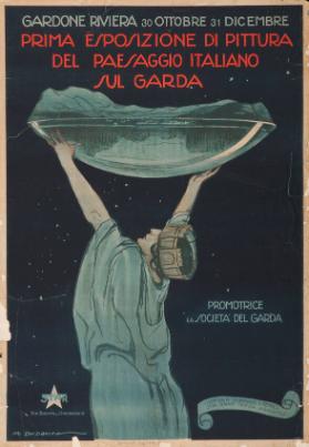 Gardone Riviera - Prima esposizione di pittura del paesaggio italiano sul Garda