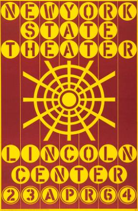 New York State Theater - Lincoln Center 23 Apr 64