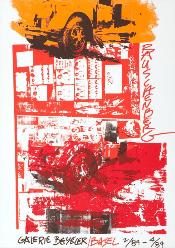 Rauschenberg - Galerie Beyeler Basel 2/84 - 4/84