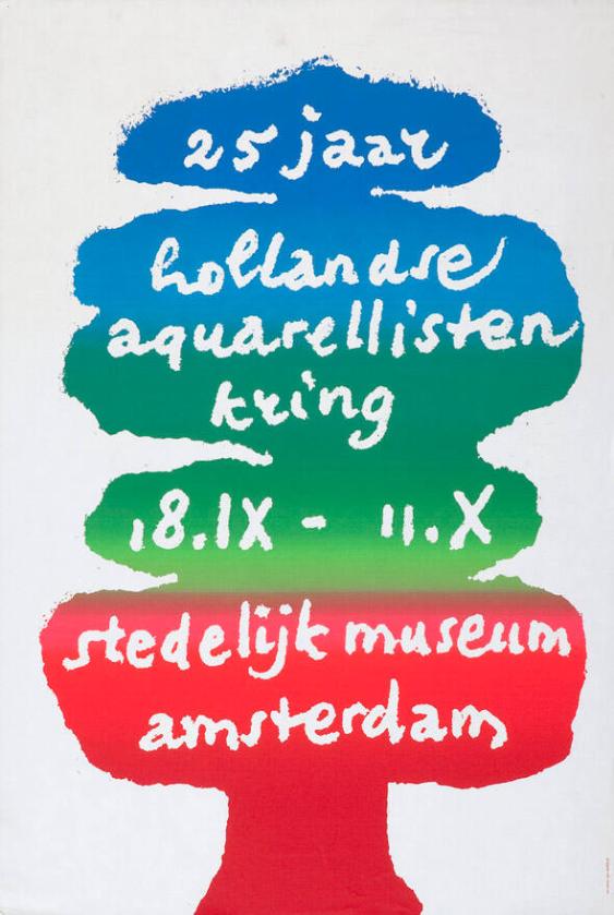 25 jaar hollandse aquarellisten - Stedelijk Museum Amsterdam