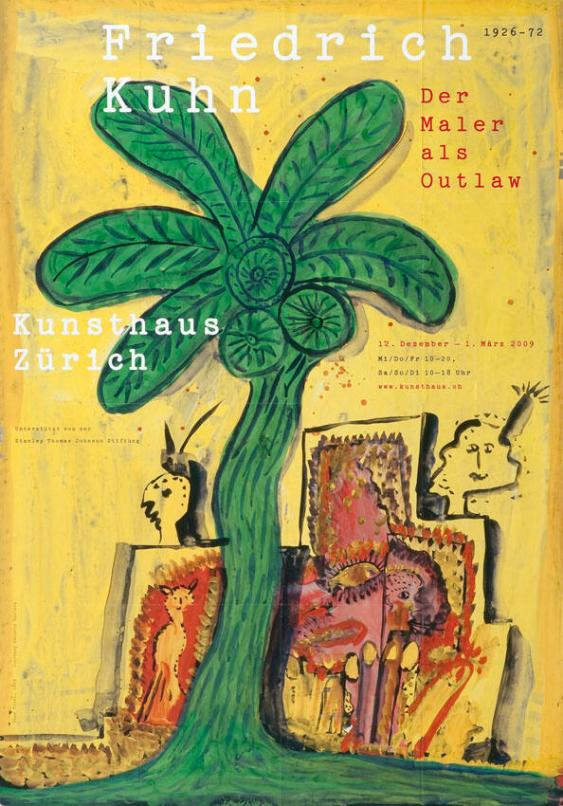 Friedrich Kuhn - Der Maler als Outlaw - 1926 - 1972 - Kunsthaus Zürich