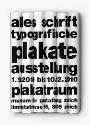 Alles Schrift ; Plakat