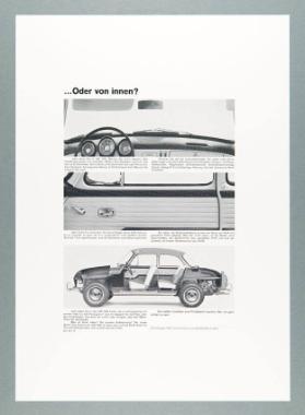 [Wie kaufen Sie einen Wagen? Von aussen? Oder?...]...Oder von innen?