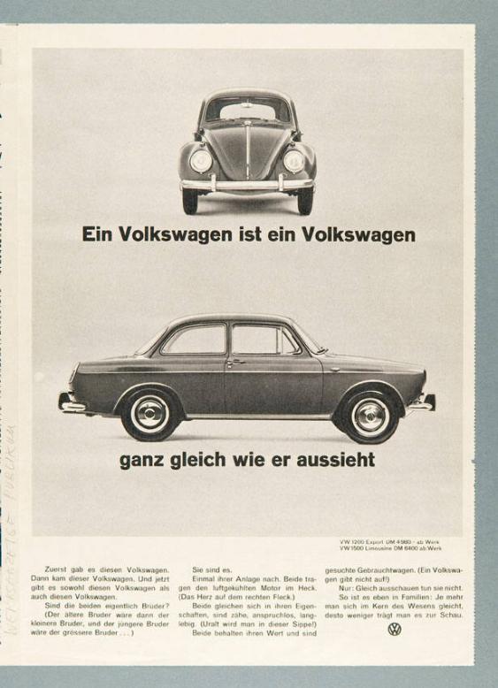 Ein Volkswagen ist ein Volkswagen  ganz gleich wie er aussieht
