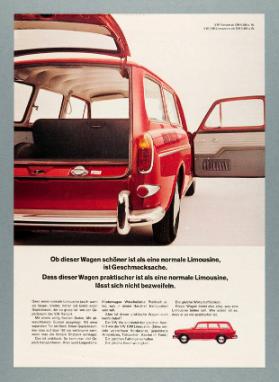 Ob dieser Wagen schöner ist als eine normale Limousine, ist Geschmackssache. [...]