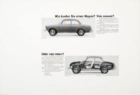 Wie kaufen Sie einen Wagen? Von aussen? Oder von innen?
