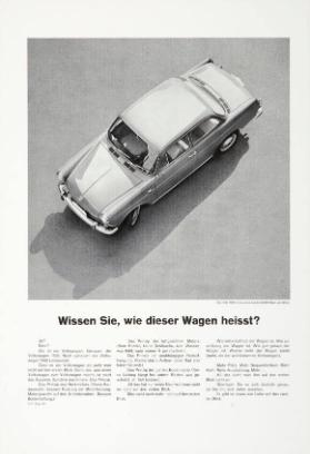 Wissen Sie, wie dieser Wagen heisst?