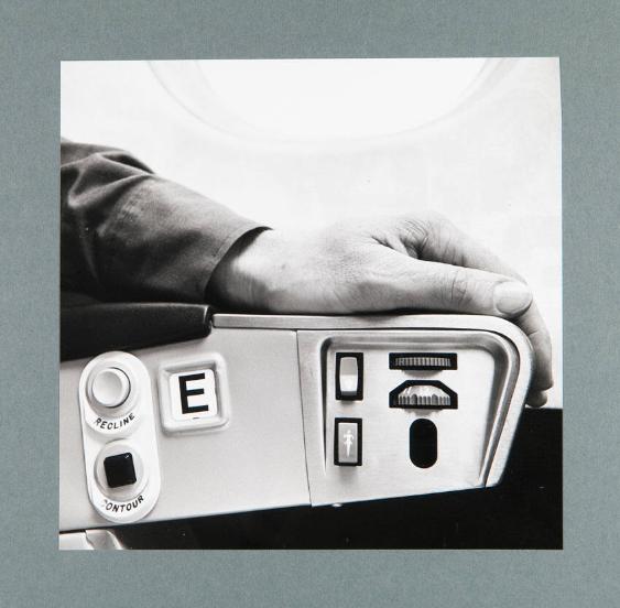 [Flugzeugsitz-Detail]