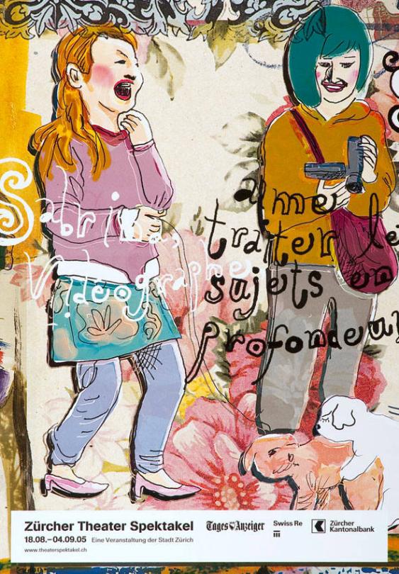 Sabrina - Videographeur - sujets - profondeur - (...) - Zürcher Theater Spektakel - 18.08. - 04.09.05