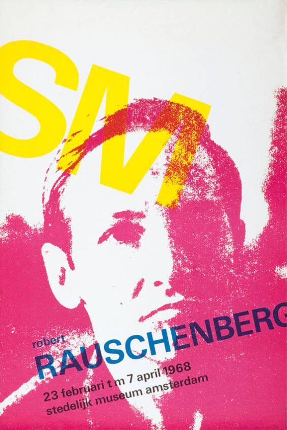 Robert Rauschenberg - 23 februari tm 7 april 1968 - stedelijk museum amsterdam
