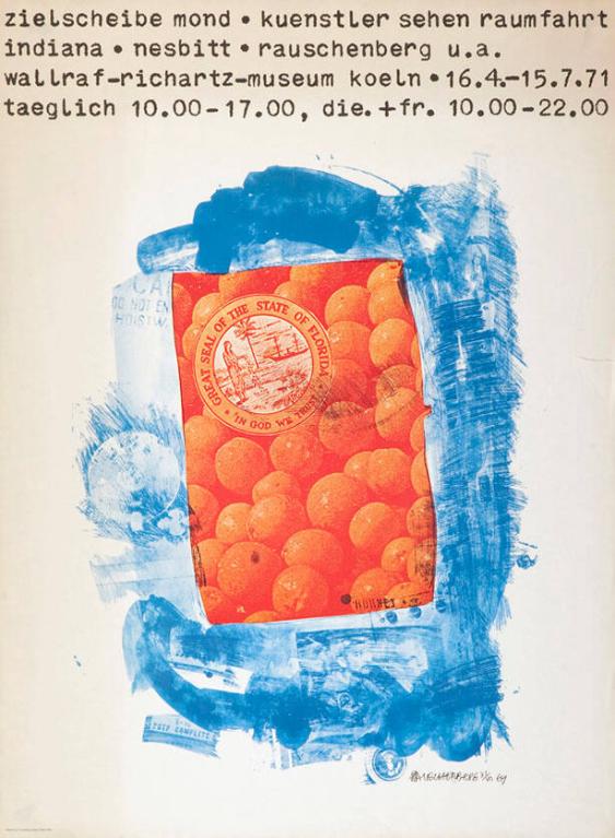 Zielscheibe Mond - Kuenstler sehen Raumfahrt - Indiana - Nesbitt - Rauschenberg u.a.