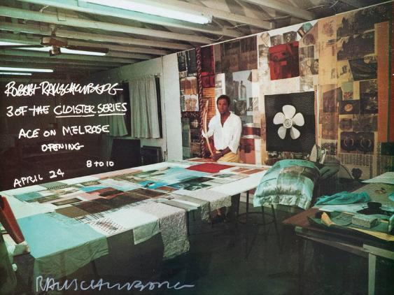 Robert Rauschenberg - 3 of the Cloister Series - Ace on Melrose - Opening April 24 -  8 to 10