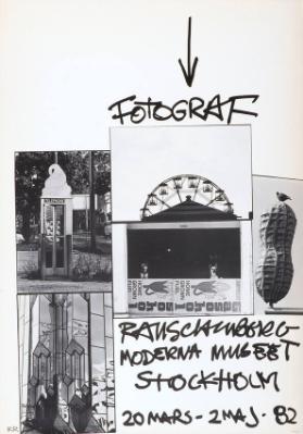 Fotograf - Rauschenberg - Moderna Museet Stockholm