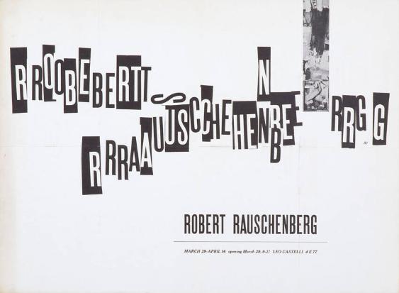 Robert Rauschenberg - Leo Castelli
