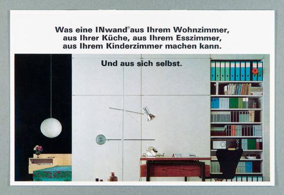 Was eine INwand aus Ihrem Wohnzimmer, aus Ihrer Küche, aus Ihrem Esszimmer, aus Ihrem Kinderzimmer machen kann. Und aus sich selbst.