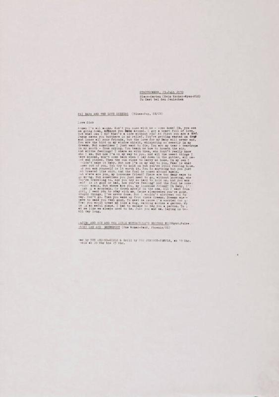 Stadtsommer, 29. Juli 2010 - Glacegarten (beim Escher-Wyss-Platz) zu Gast bei den Jenischen - Fai Baba and the Love Seekers (...)