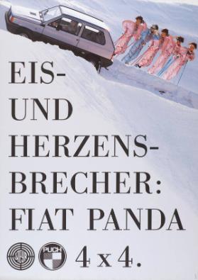 Eis- und Herzensbrecher: Fiat Panda 4 x 4. - Steyr - Puch