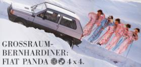 Grossraum-Bernhardiner: Fiat Panda 4 x 4. - Steyr - Puch