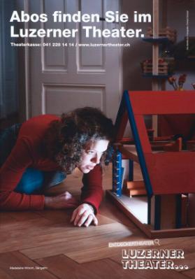 Abos finden Sie im Luzerner Theater. Madelaine Wibom, Sängerin - Entdeckertheater - Luzerner Theater ...