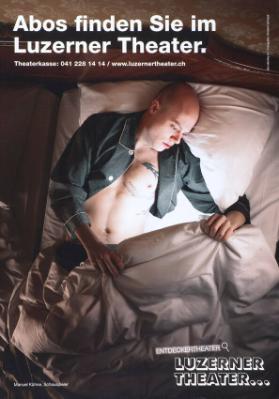 Abos finden Sie im Luzerner Theater. Manuel Kühne, Schauspieler - Entdeckertheater - Luzerner Theater ...