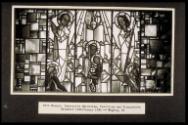 Otto Morach , Dekorative Malereien, Textilien und Glasgemälde ; Ausstellungsgestaltung