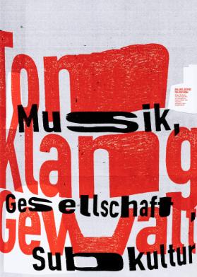 Ton - Klang - Gewalt - Musik - Gesellschaft - Subkultur
