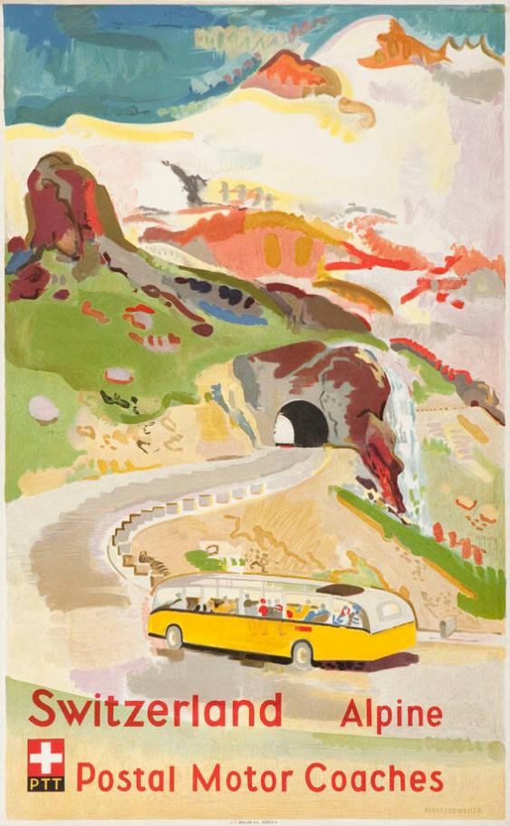 Switzerland - Alpine Postal Motor Coaches