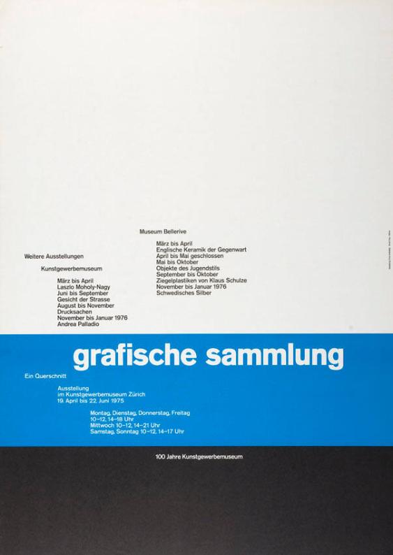 Grafische Sammlung - Ein Querschnitt - 100 Jahre Kunstgewerbemuseum