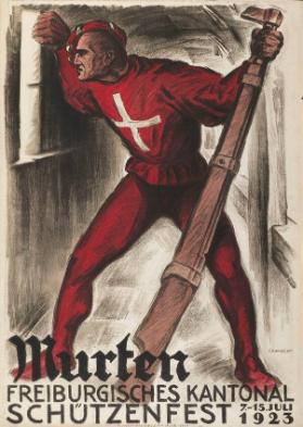 Murten - Freiburgisches Kantonal Schützenfest 1923