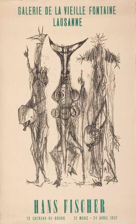 Hans Fischer - Galerie de la Vieille Fontaine Lausanne