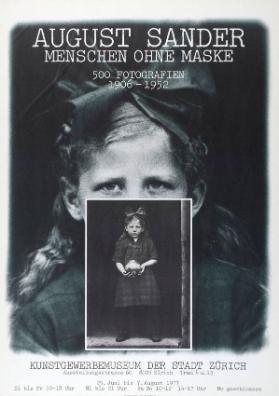 August Sander - Menschen ohne Maske - 500 Fotografien - 1906 - 1952 - Kunstgewerbemuseum der Stadt Zürich