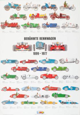 Berühmte Rennwagen 1899 - 1977
