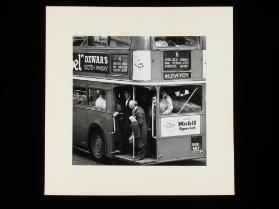 Bus on Trafalgar Square