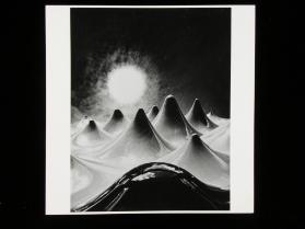 Kunststoffskulptur  Landschaft