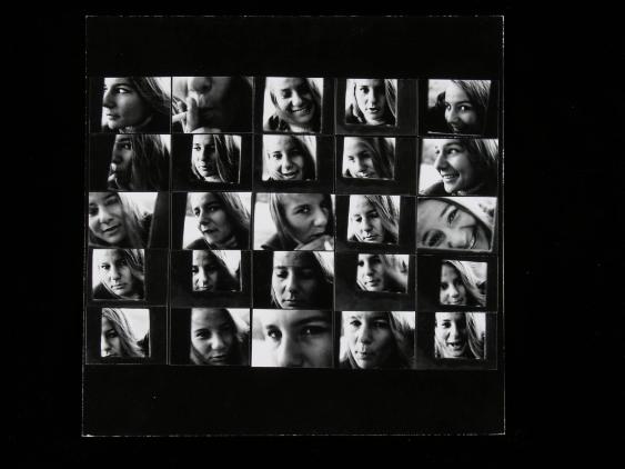 100 Portraits eines Menschen