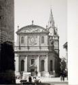 Exkursion 1943 - IX ; Yverdon Gebäudeansicht Kirche