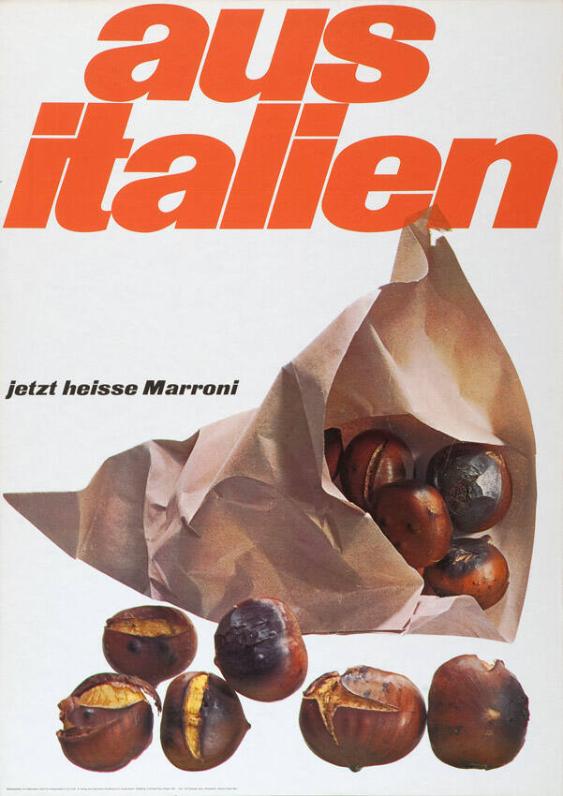 Aus Italien - jetzt heisse Marroni