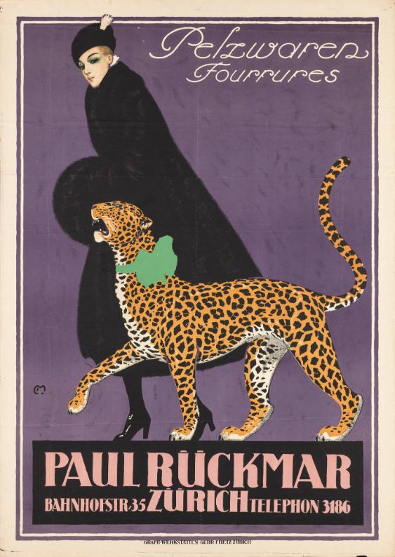 Pelzwaren - Fourrures - Paul Rückmar - Zürich