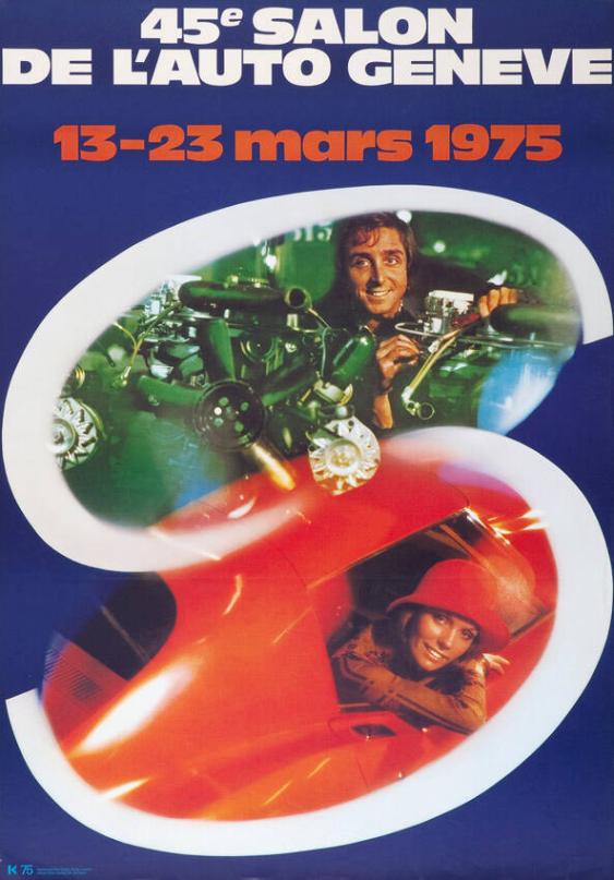 45e Salon de l'auto Genève - 13-23 mars 1975