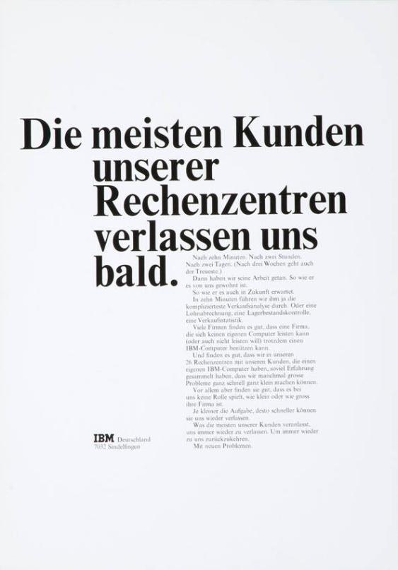 Die meisten Kunden unserer Rechenzentren verlassen uns bald.