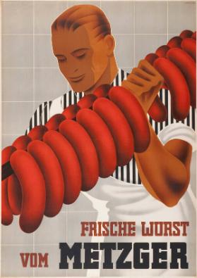 Frische Wurst vom Metzger