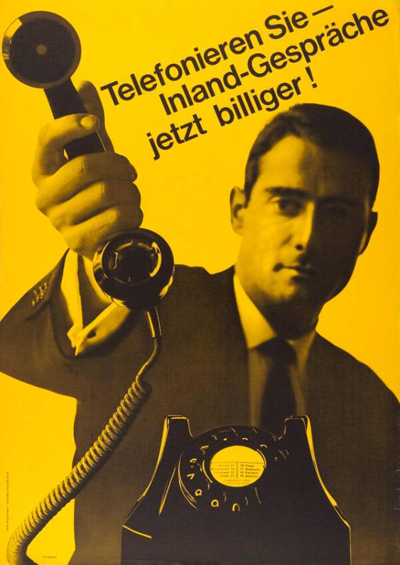 Telefonieren Sie - Inland-Gespräche jetzt biliiger!