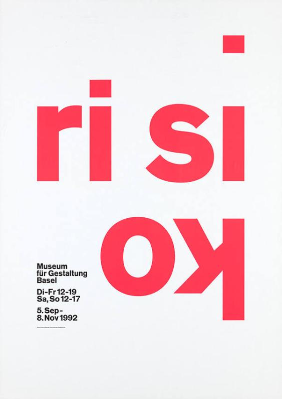 Risiko - Museum für Gestaltung Basel