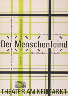 Der Menschenfeind - Theater am Neumarkt
