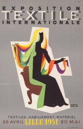 Exposition textile internationale - Textiles - Habillement - Materiel - Lille 1951